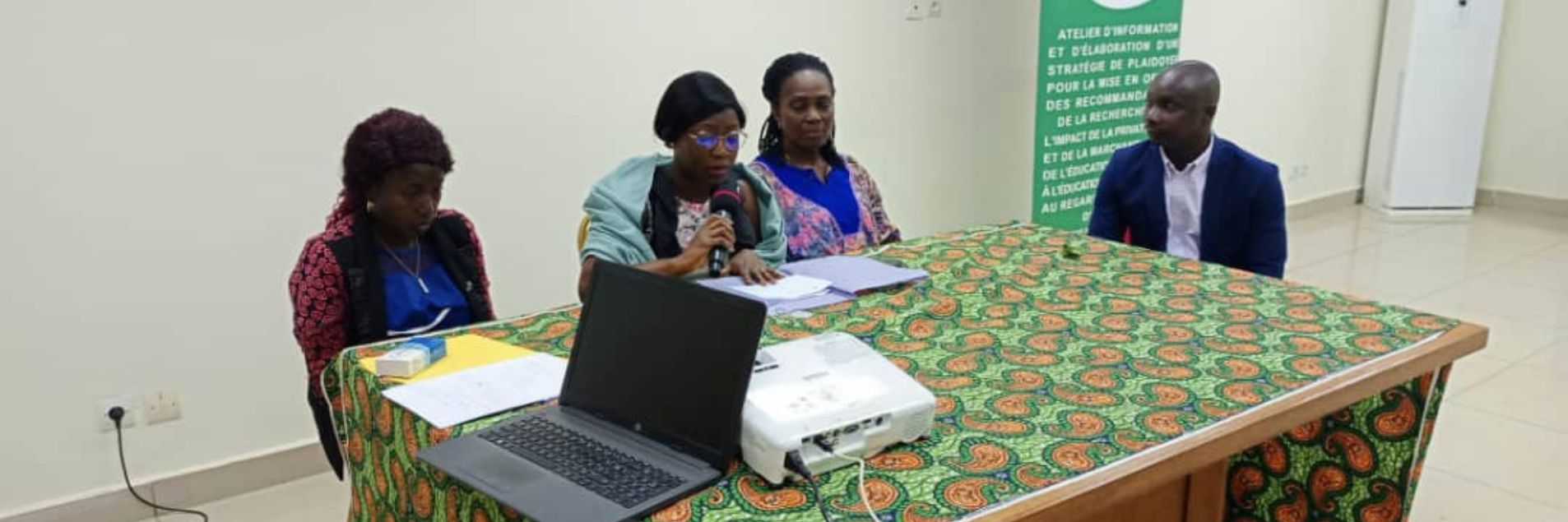 Atelier de formation à la suite de la recherche action participative sur l’accès aux soins de santé à Gagnoa en Côte d’Ivoire