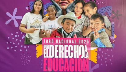 We participated in the National Forum for the Right to Education in Colombia for the Preparation of the next Education Sector Plan (ESP)